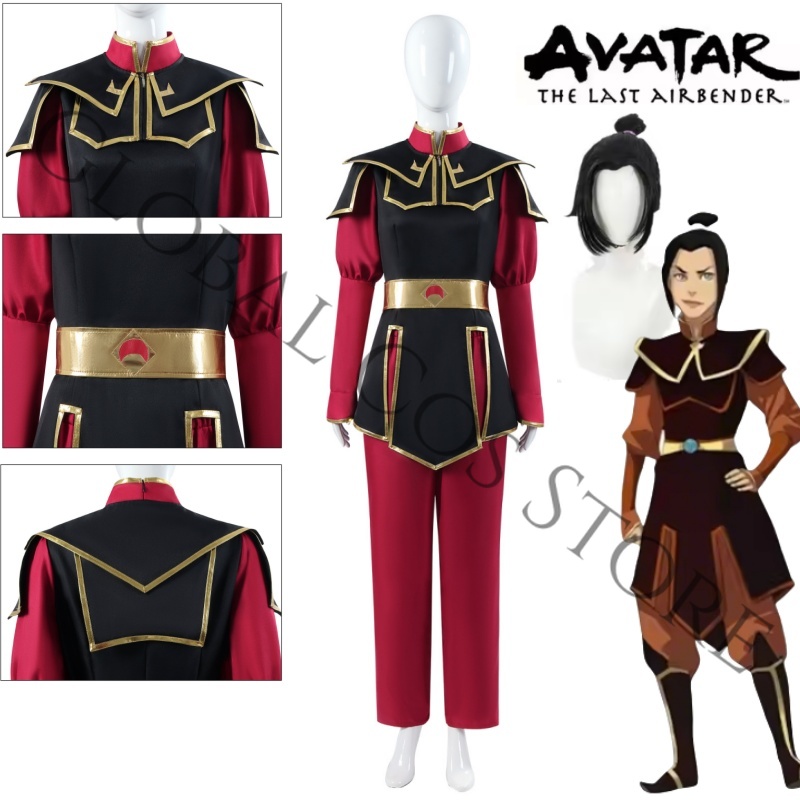 Cosplay Avatar Anime - Wig Kostum Azula Cosplay Anime Avatar