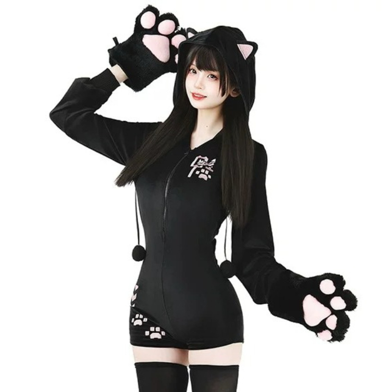 Anime Cosplay One Piece - Kostum Cosplay Anime Kucing Lucu, Baju