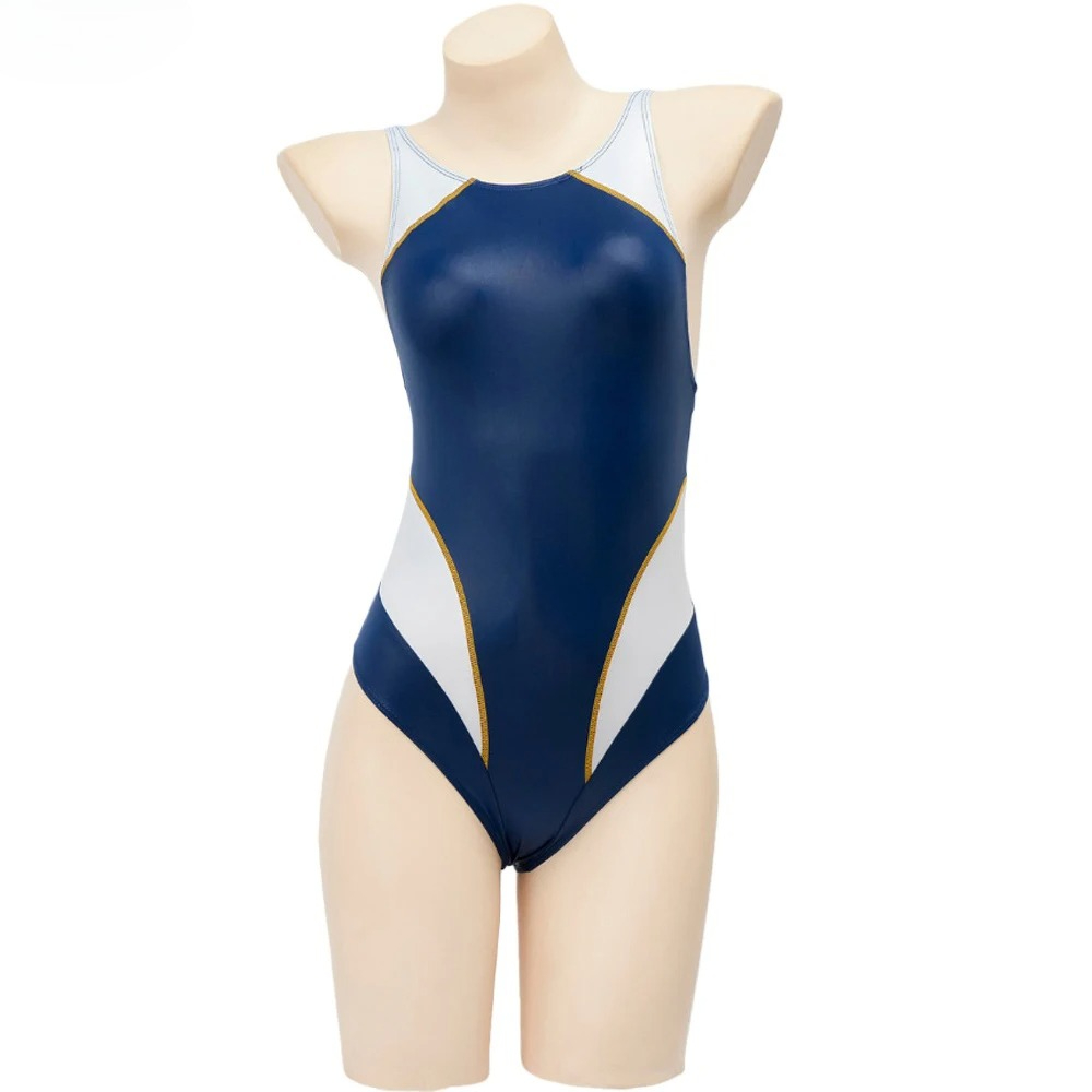 Anime Cosplay One Piece - Baju renang tanpa punggung untuk olahraga