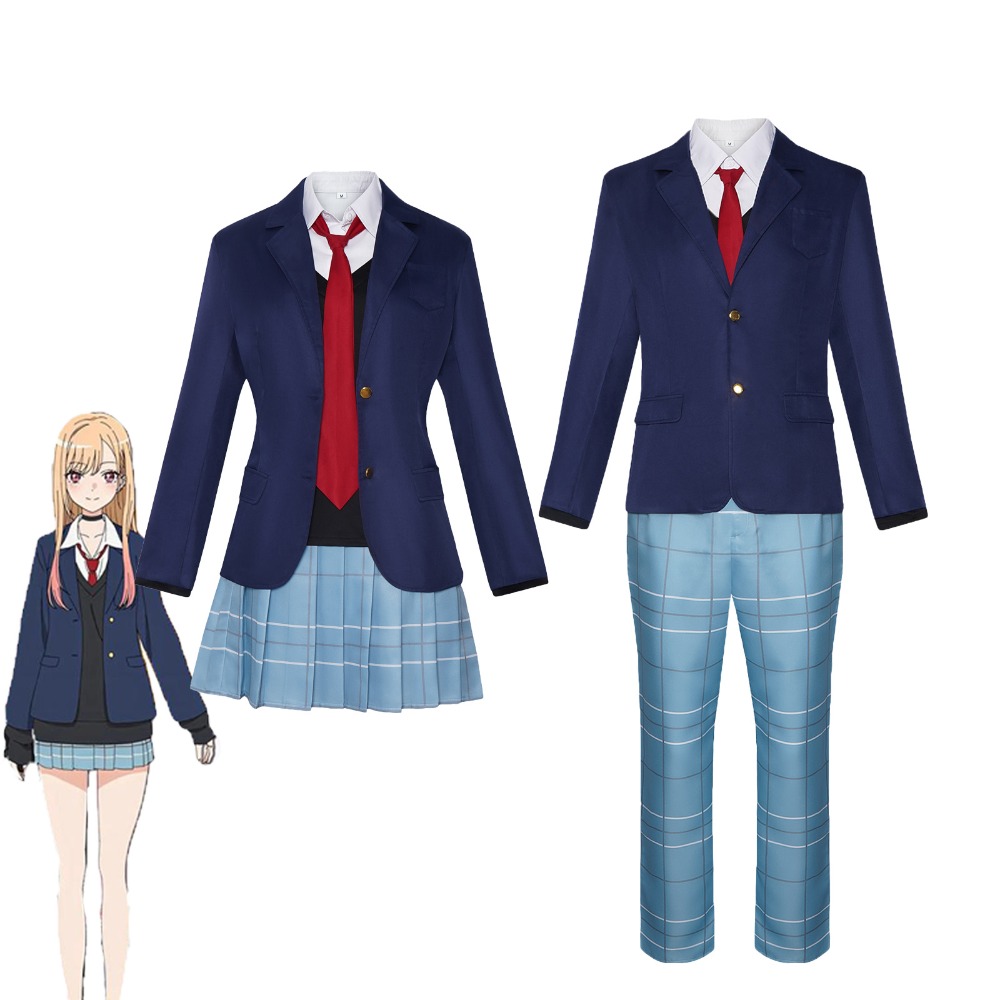 Kitagawa Anime Cosplay - Kitagawa Marin Gojo Wakana Cosplay Kostum