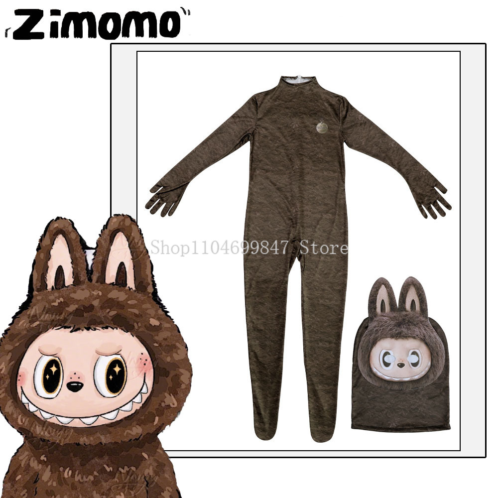 Anime Cosplay Girls - Kostum Cosplay Monster Kartun Zimomo untuk