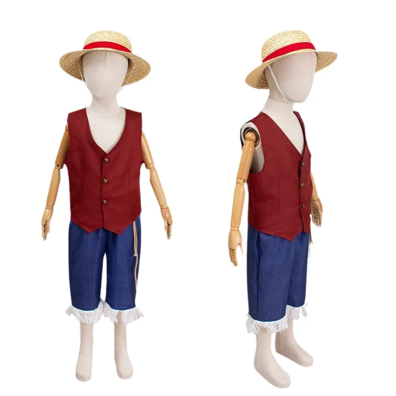 Anime Cosplay One Piece - ▶ ❤ Kostum Cosplay Film Luffy