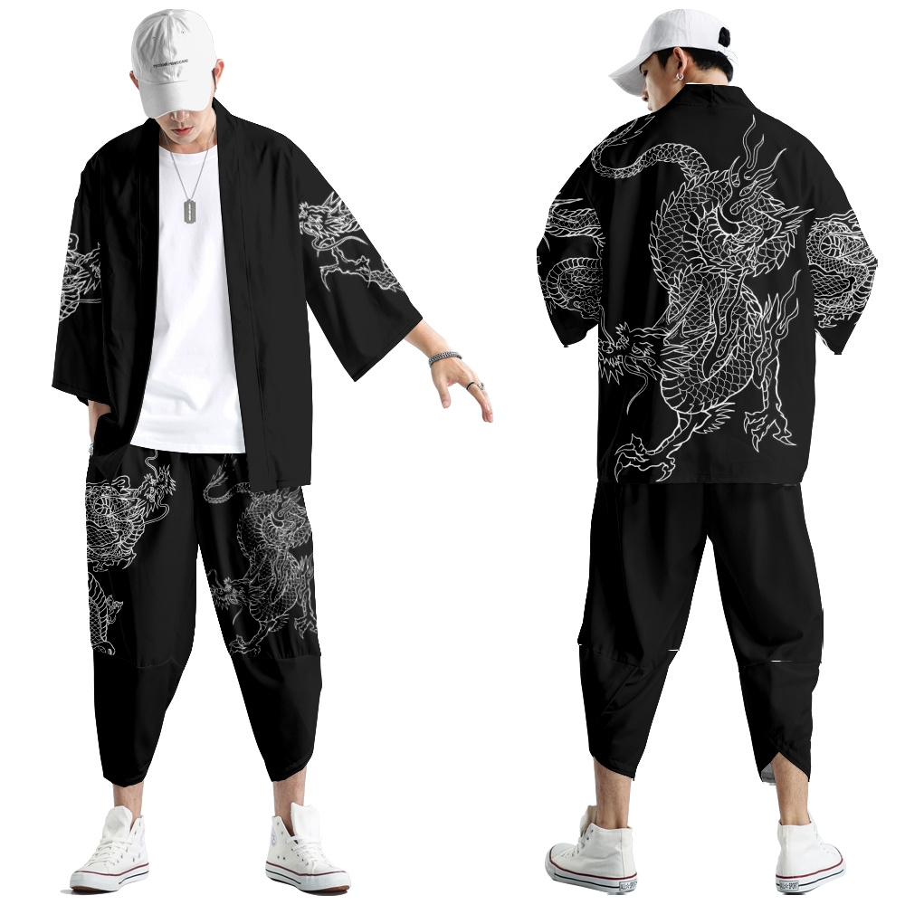 Asian Cosplay Anime - Atasan Harajuku Pakaian Asia Mode Jubah