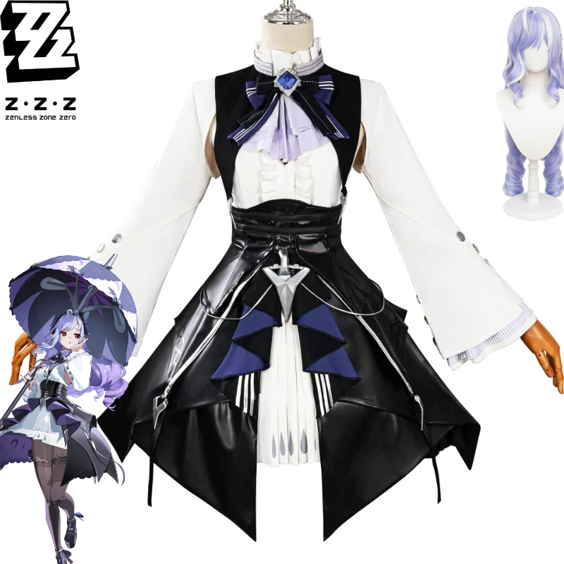 Cosplay Duo Anime - Gaun Kostum Cosplay Game Zenless Zone
