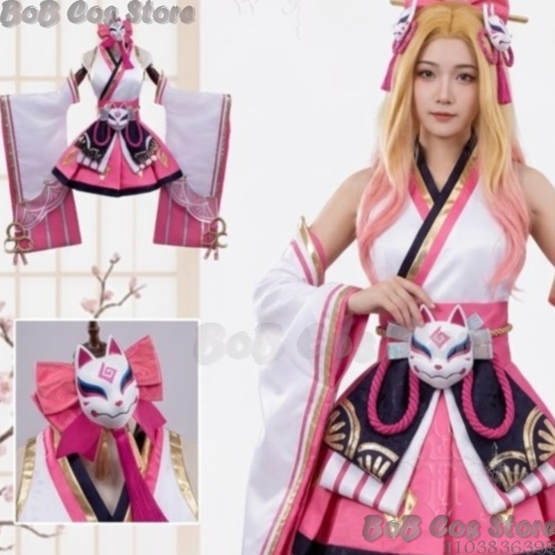 Anime Cosplay Outfits Female - Kostum Cosplay Teamfight Tactics Spirit Blossom