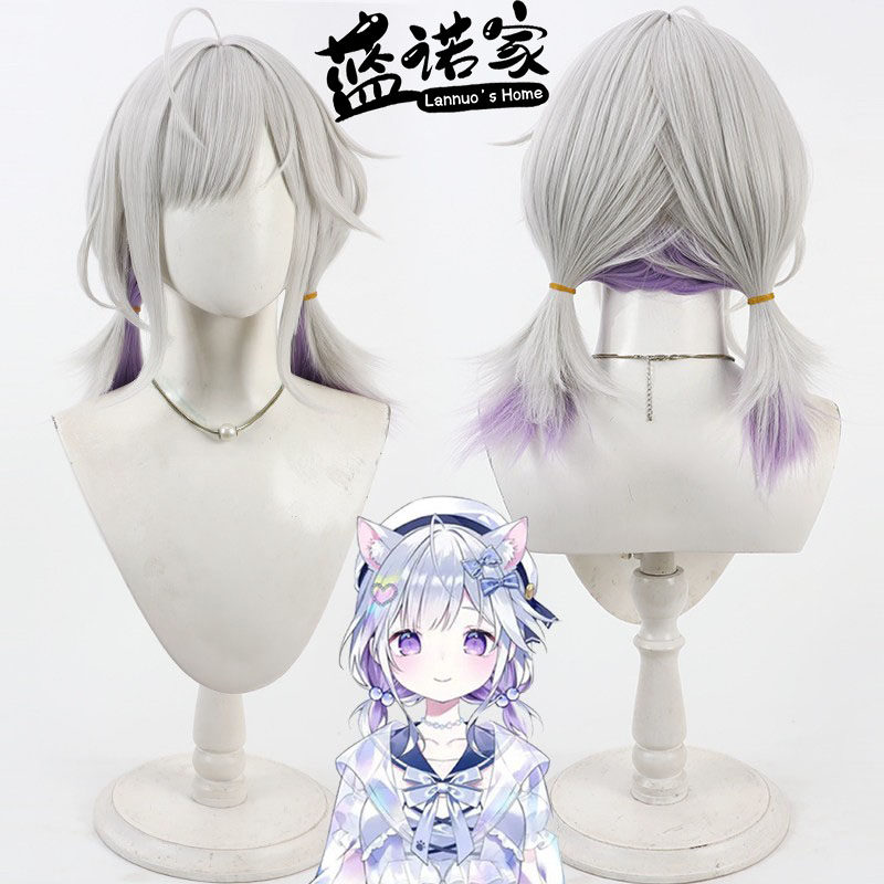 Anime Cosplay Youtuber - Wig Cosplay Virtual YouTube Vtuber Ayatsuno