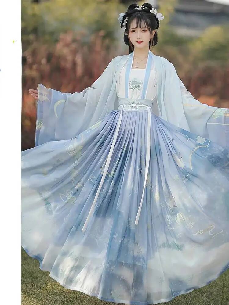 Asian Cosplay Anime - Kostum Baru Tradisional Hanfu Cina Rok