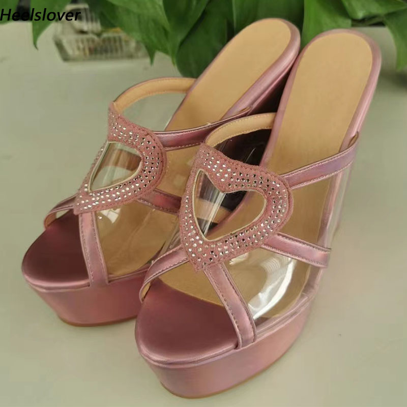 Cosplay Anime Basic - Ahhlsion Sandal Mules Transparan Wanita Buatan