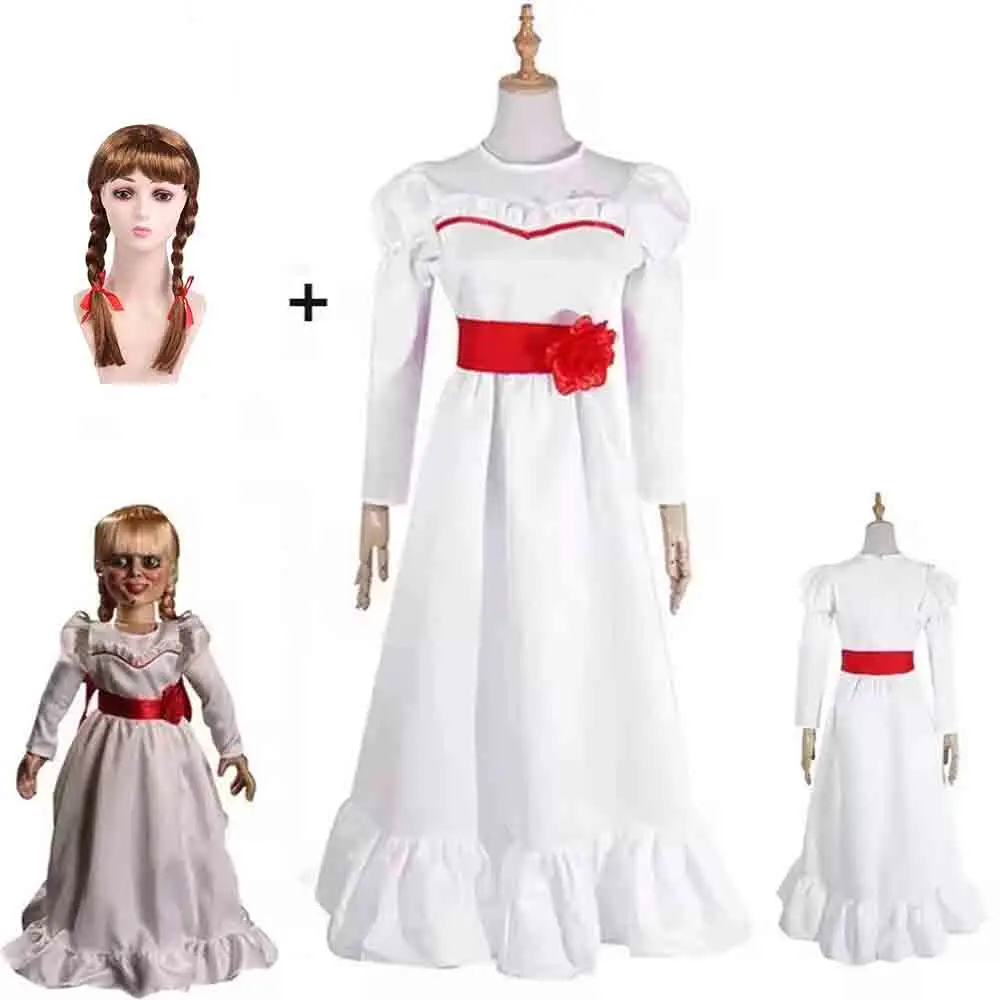 Anime Cosplay Realistic - Gaun Cosplay Boneka Horor Jahat Vintage