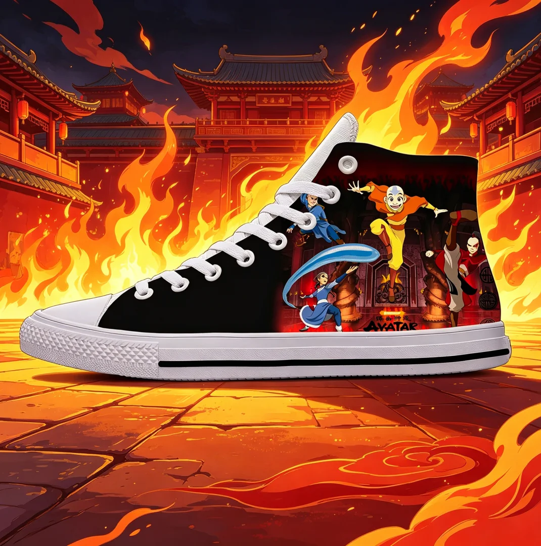 Cosplay Anime Basic - Sepatu Avatar The Last Airbender Sepatu