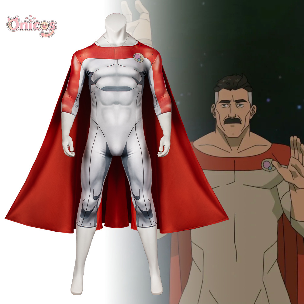 Anime Cosplay One Piece - Kostum Cosplay Nolan Grayson Omni-Man yang