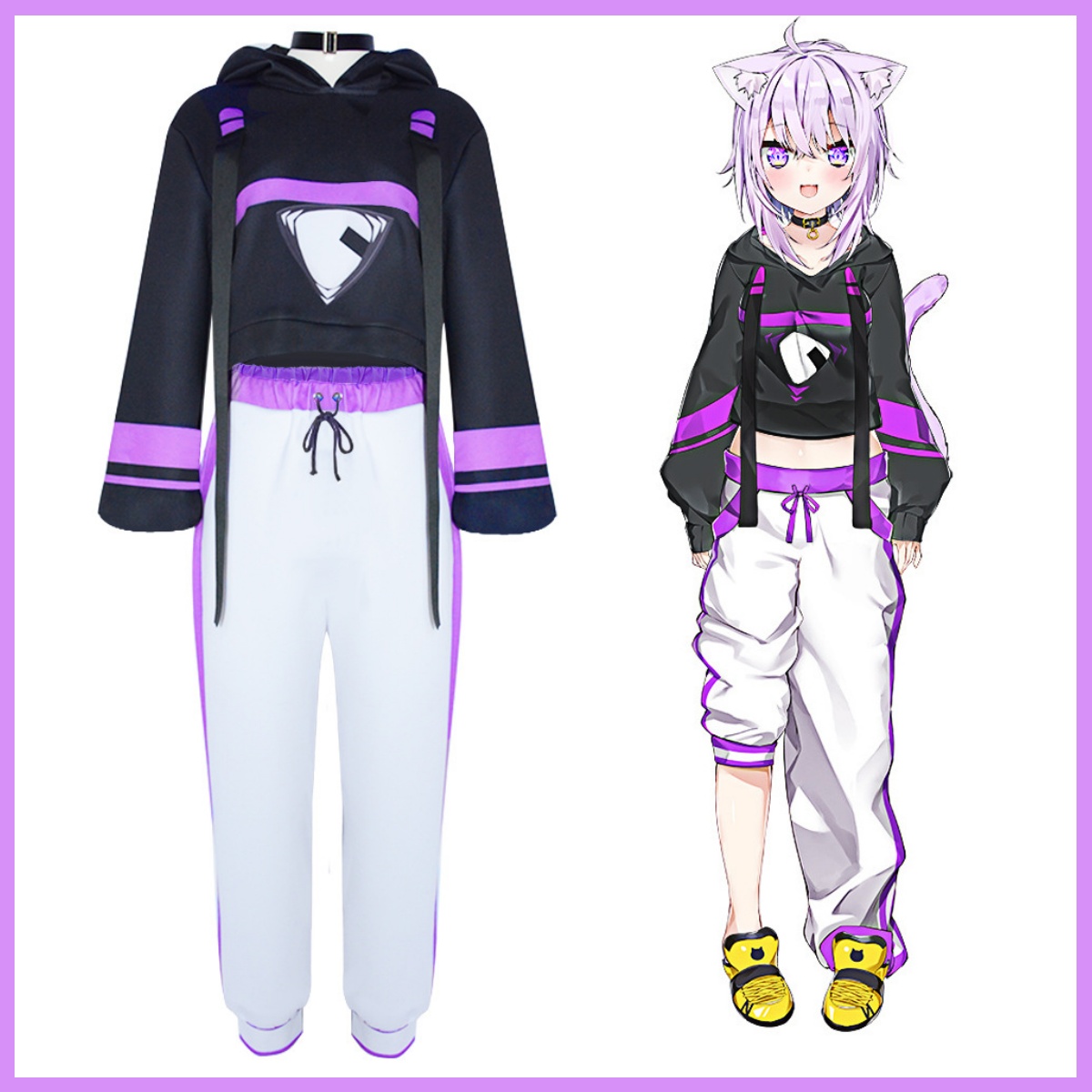 Kostum Cosplay YouTuber Virtua - Anime Cosplay Youtuber ulasan dan harga