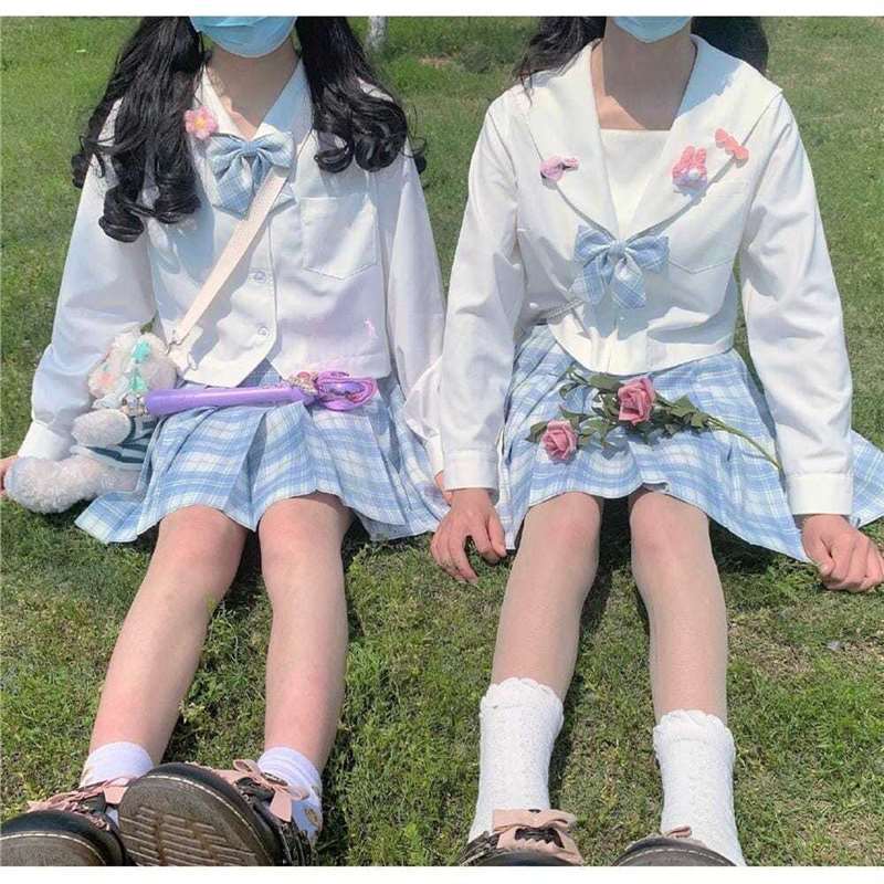 Kemeja Seragam Sekolah JK Sail - Cosplay Anime Basic ulasan dan harga