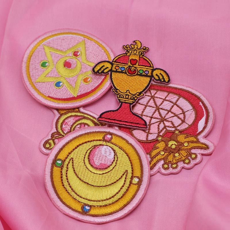 Stiker Perekat Diri Bordir Ton - Sailor Moon Wand ulasan dan harga