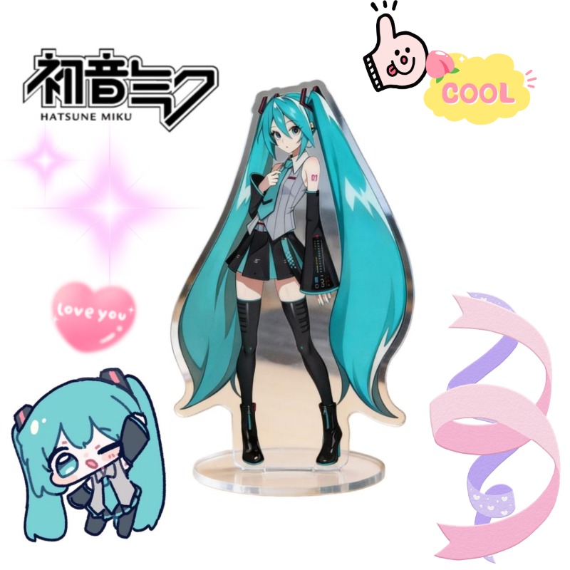 Hatsune Miku 10cm Standee Akri - Anime Cosplay Series ulasan dan harga