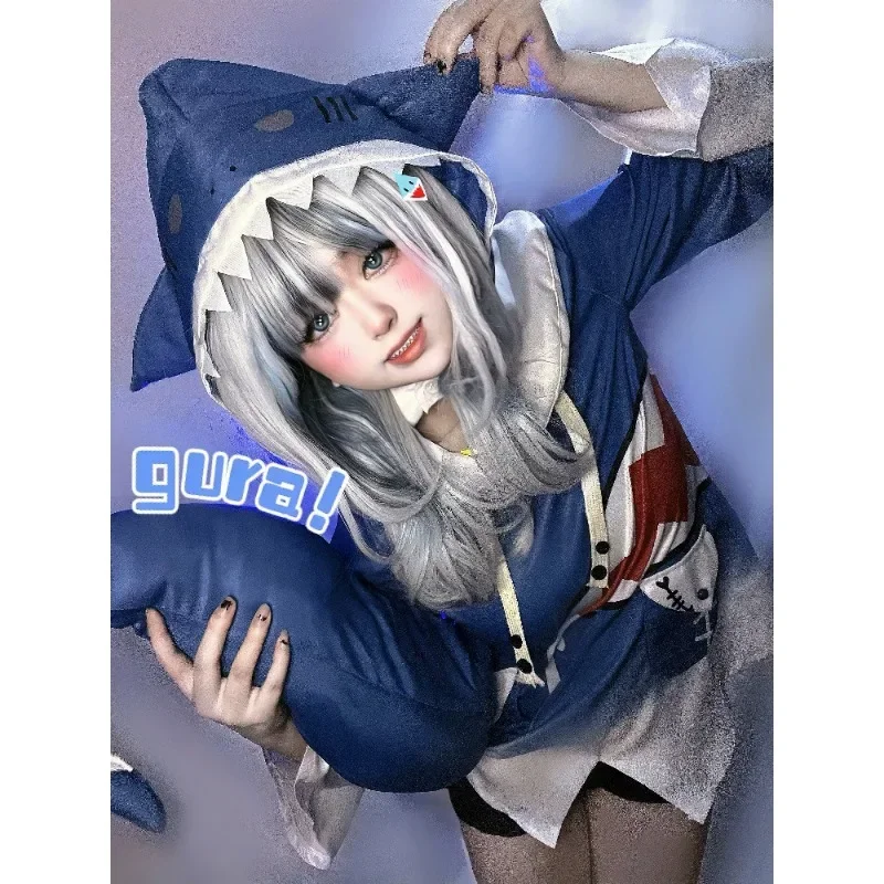 Kostum Cosplay Hololive Gawr G - Anime Cosplay Youtuber ulasan dan harga