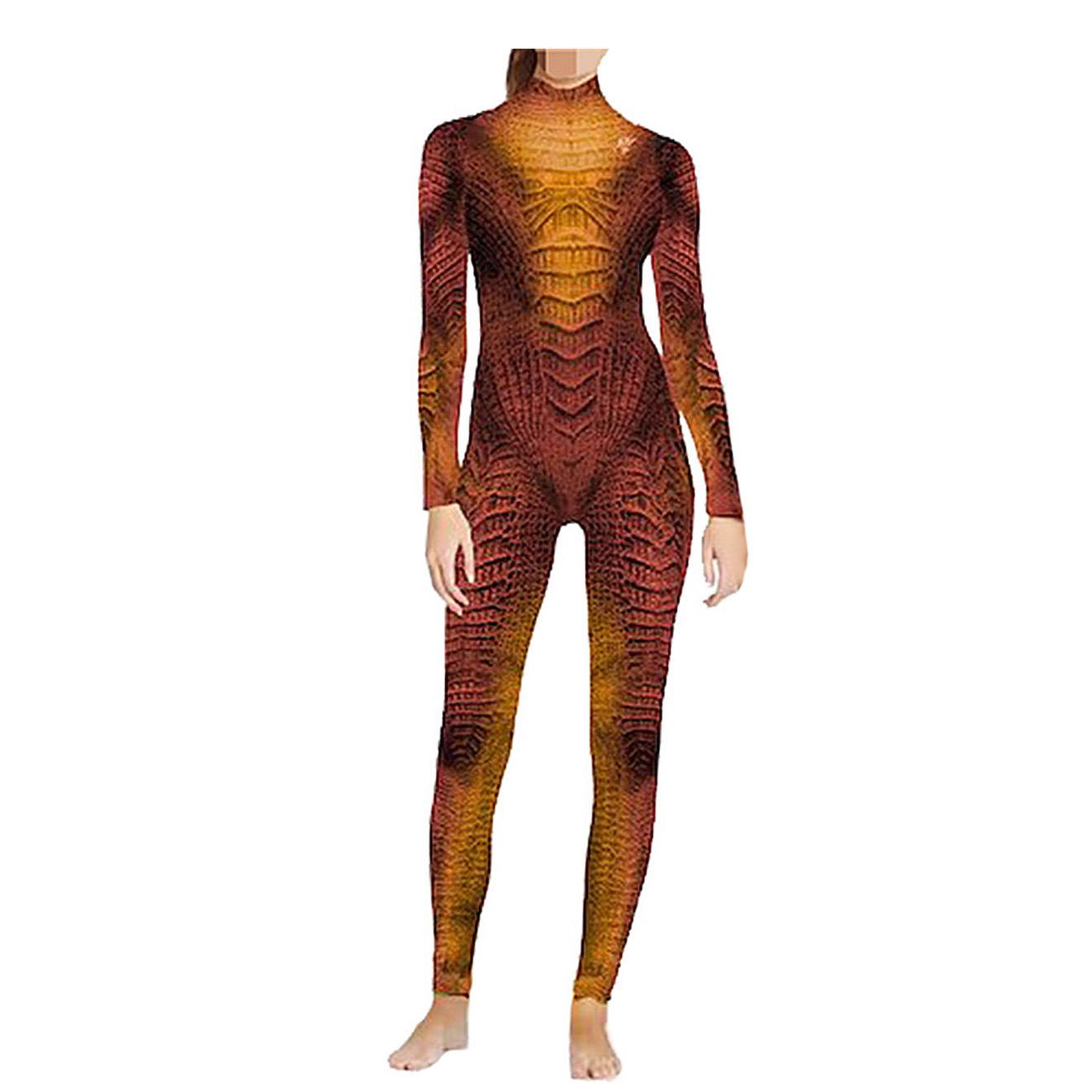 Kostum pertunjukan hewan repti - Anime Cosplay Jumpsuit ulasan dan harga