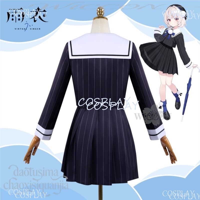 Seragam Sekolah JK Gaun Kawaii - Anime Cosplay Youtuber ulasan dan harga