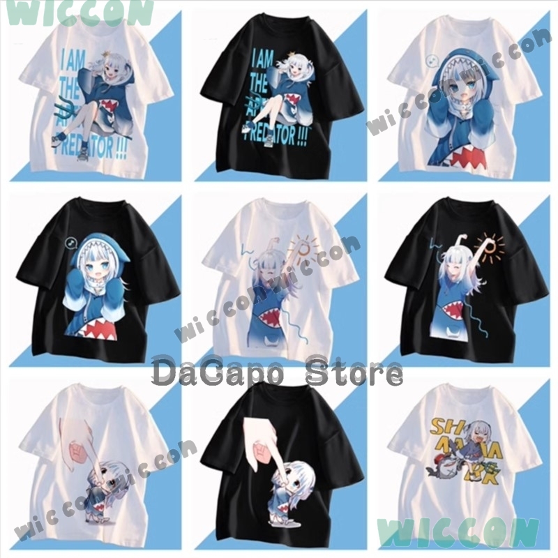 Kostum Kaus Panggilan Hiu Gawr - Anime Cosplay Youtuber ulasan dan harga
