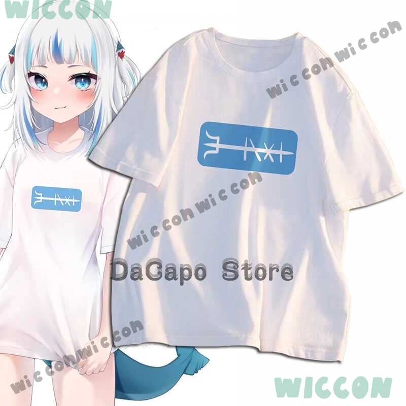 Kostum Kaus Panggilan Hiu Gawr - Anime Cosplay Youtuber ulasan dan harga