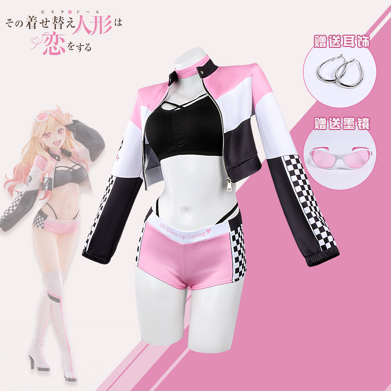 Kostum Anime My Dress Up Darli - Kitagawa Anime Cosplay ulasan dan harga