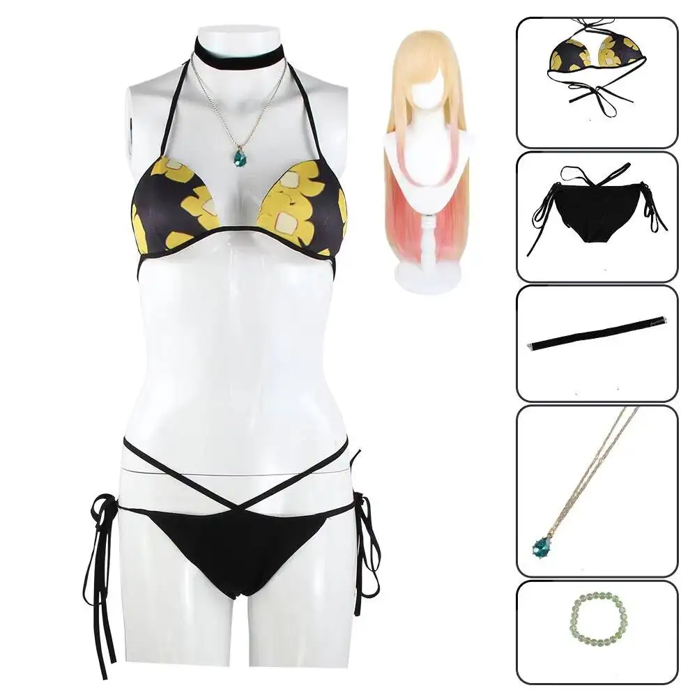 Kostum Cosplay Bikini Anime My - Kitagawa Anime Cosplay ulasan dan harga