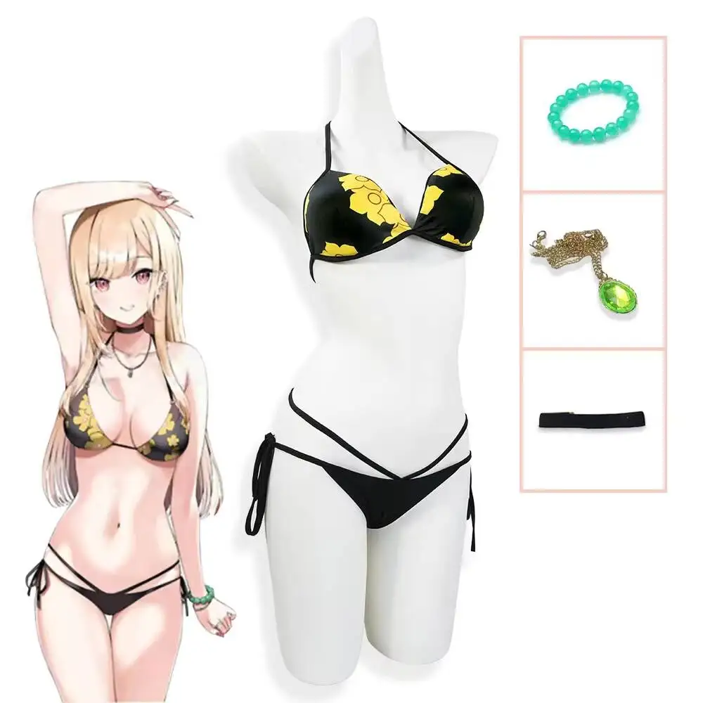 Kostum Cosplay Bikini Anime My - Kitagawa Anime Cosplay ulasan dan harga