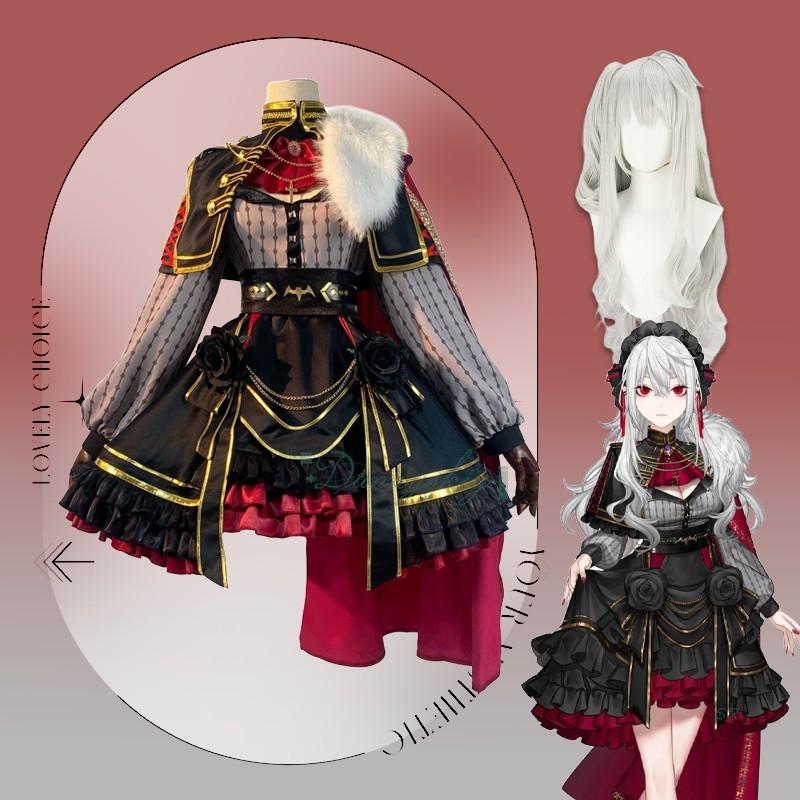 Wig Kostum Cosplay Youtuber Vi - Anime Cosplay Youtuber ulasan dan harga