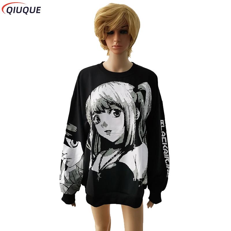 Hoodie Anime Death Note Misa A - Cosplay Korean Anime ulasan dan harga