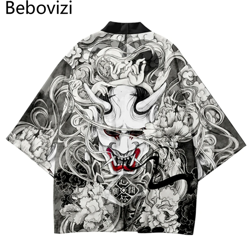 Baju Samurai Cetak Iblis, Baju - Asian Cosplay Anime ulasan dan harga