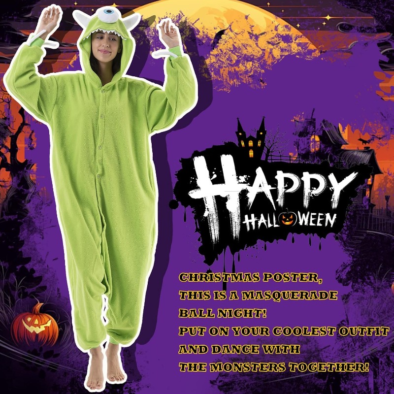 Piyama Onesie Satu Potong Pria - Anime Cosplay One Piece ulasan dan harga