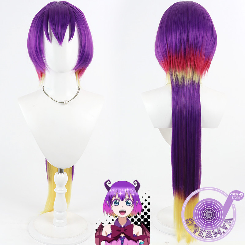 Wig Cosplay Kuromu Mairimashit - Anime Cosplay With Red Hair ulasan dan harga