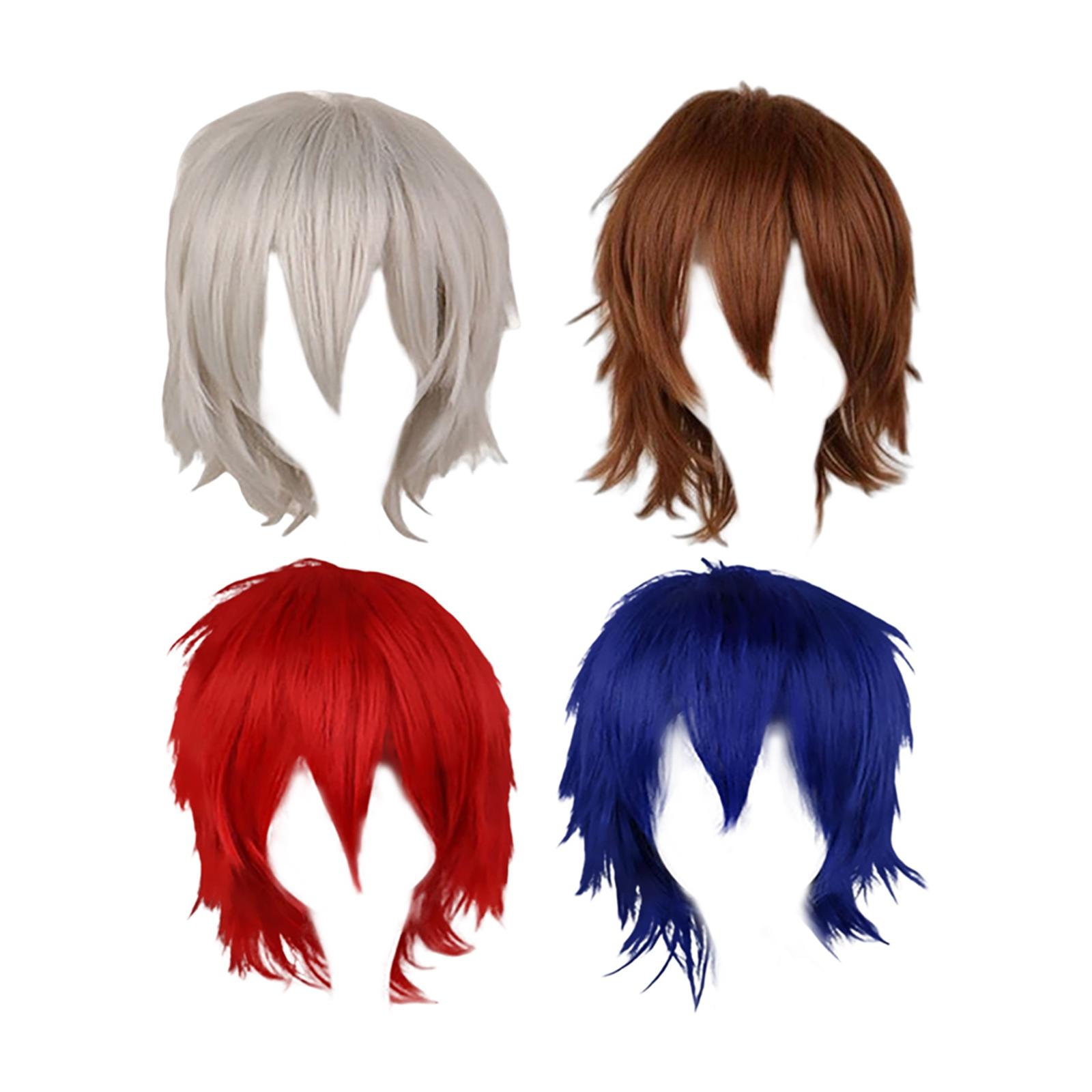 Wig Pendek Cosplay, Fashion Ru - Cosplay Anime Basic ulasan dan harga