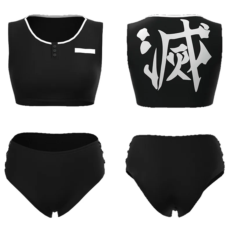 Kostum Renang Anime Nezuko Cos - Anime Cosplay Realistic ulasan dan harga
