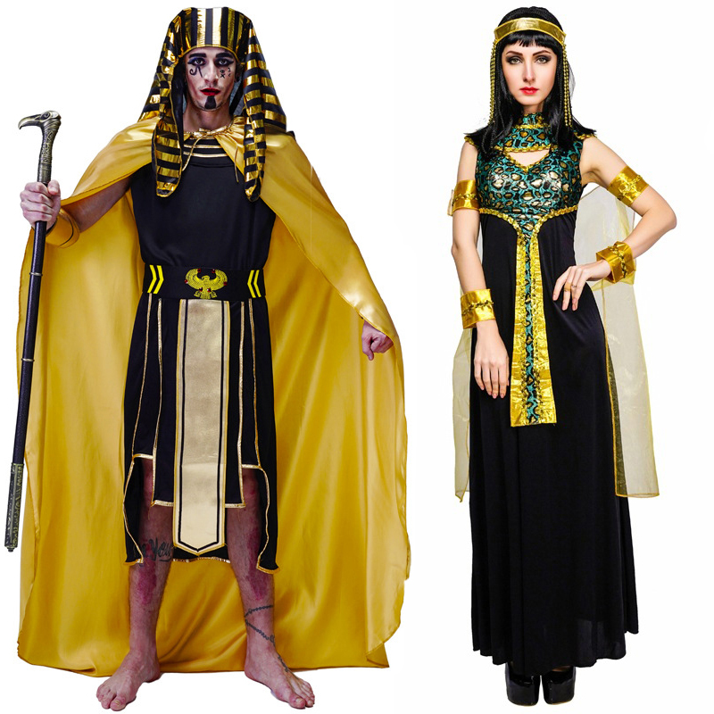 Kostum Ratu Mesir Kuno Hallowe - Egypt Cosplay Anime ulasan dan harga