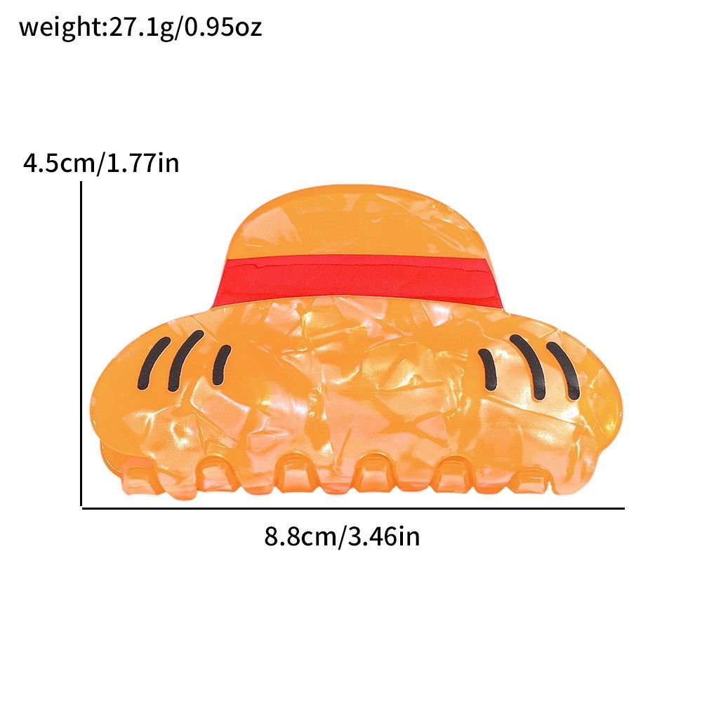 Jepit Rambut Topi Luffy One Pi - Anime Cosplay One Piece ulasan dan harga