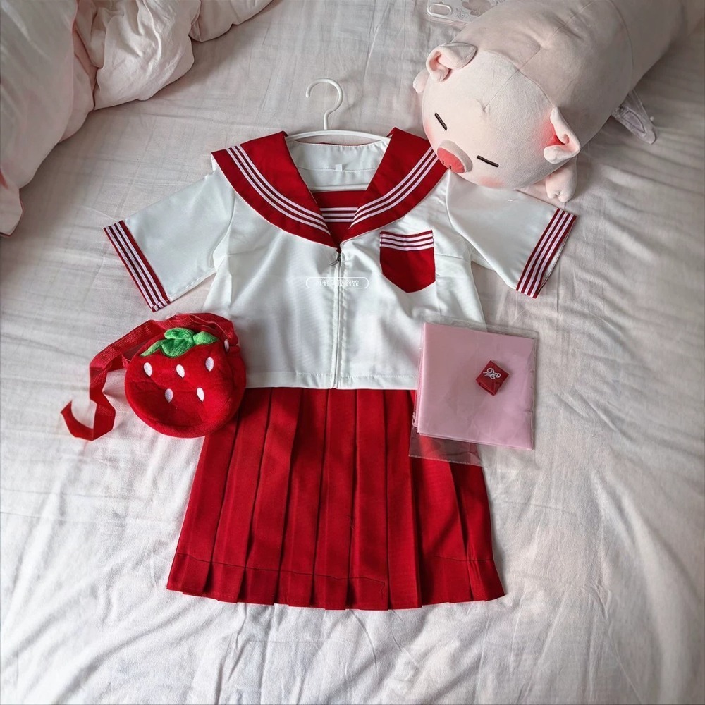 Seragam Sekolah Dasar Baru Jep - Cosplay Anime Basic ulasan dan harga