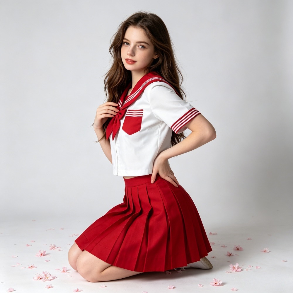 Seragam Sekolah Dasar Baru Jep - Cosplay Anime Basic ulasan dan harga