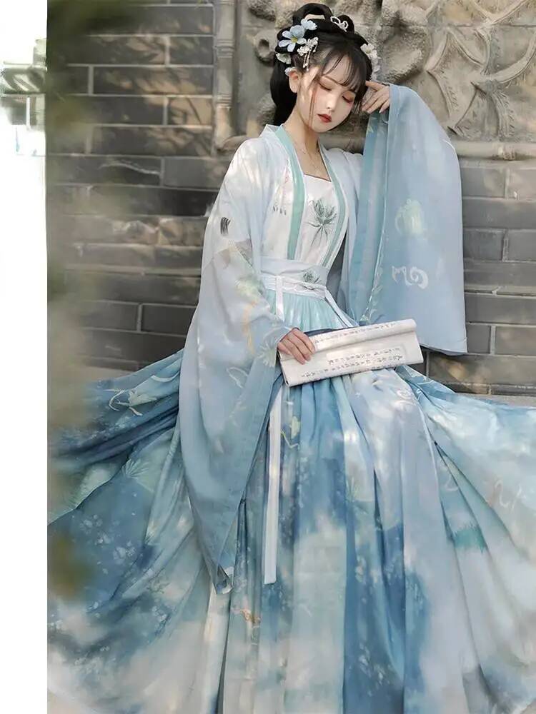 Kostum Baru Tradisional Hanfu  - Asian Cosplay Anime ulasan dan harga