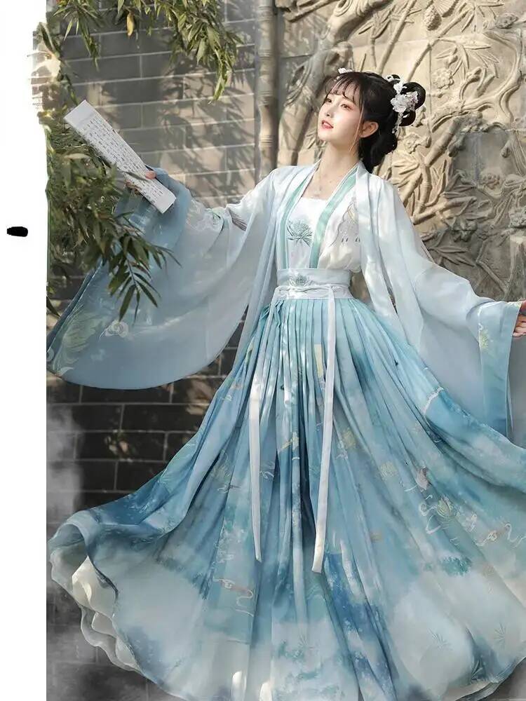 Kostum Baru Tradisional Hanfu  - Asian Cosplay Anime ulasan dan harga