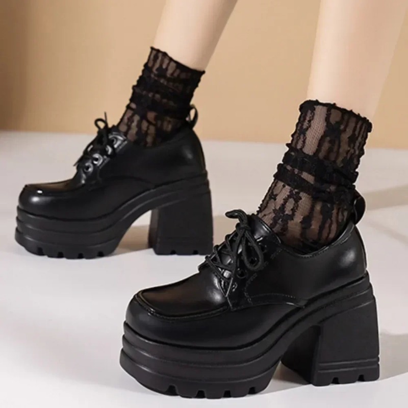 Sepatu Lolita untuk Wanita Mar - Cosplay Anime Basic ulasan dan harga