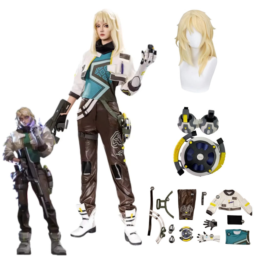Kostum Cosplay Deadlock VALORA - Anime Cosplay Party ulasan dan harga