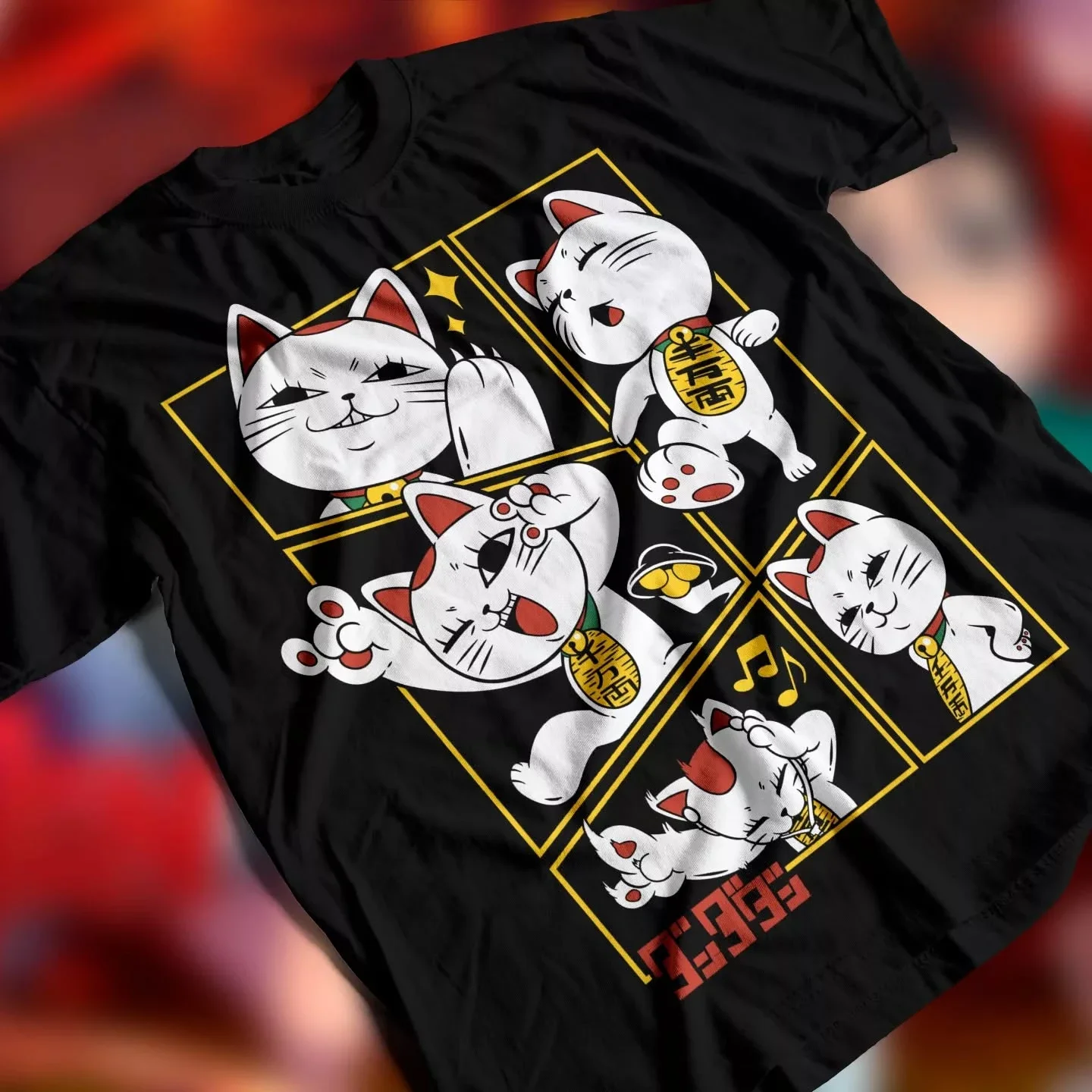 Kaos Manga Multi Panel Dandada - Cosplay Anime Basic ulasan dan harga