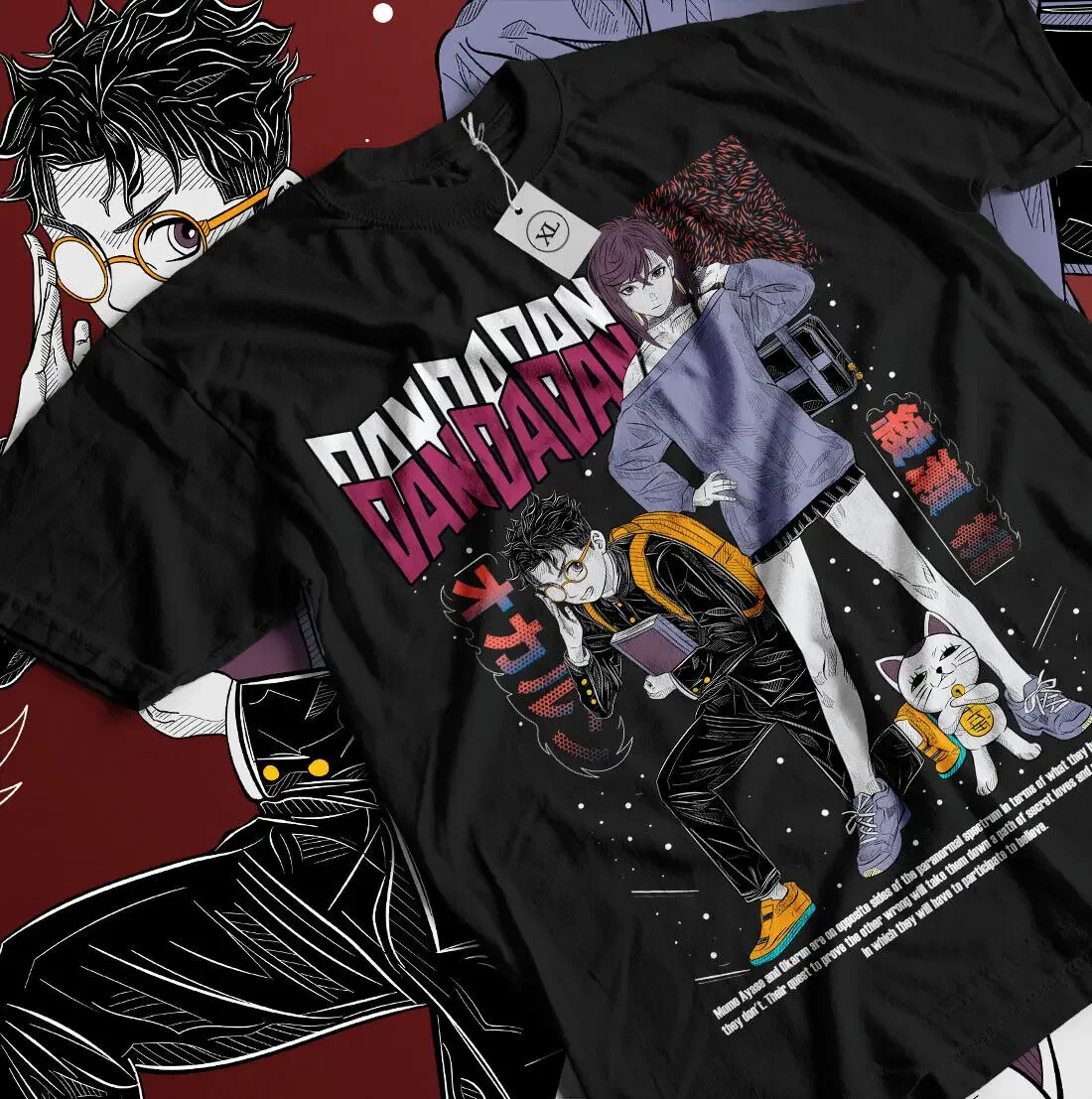 Kaos Manga Multi Panel Dandada - Cosplay Anime Basic ulasan dan harga