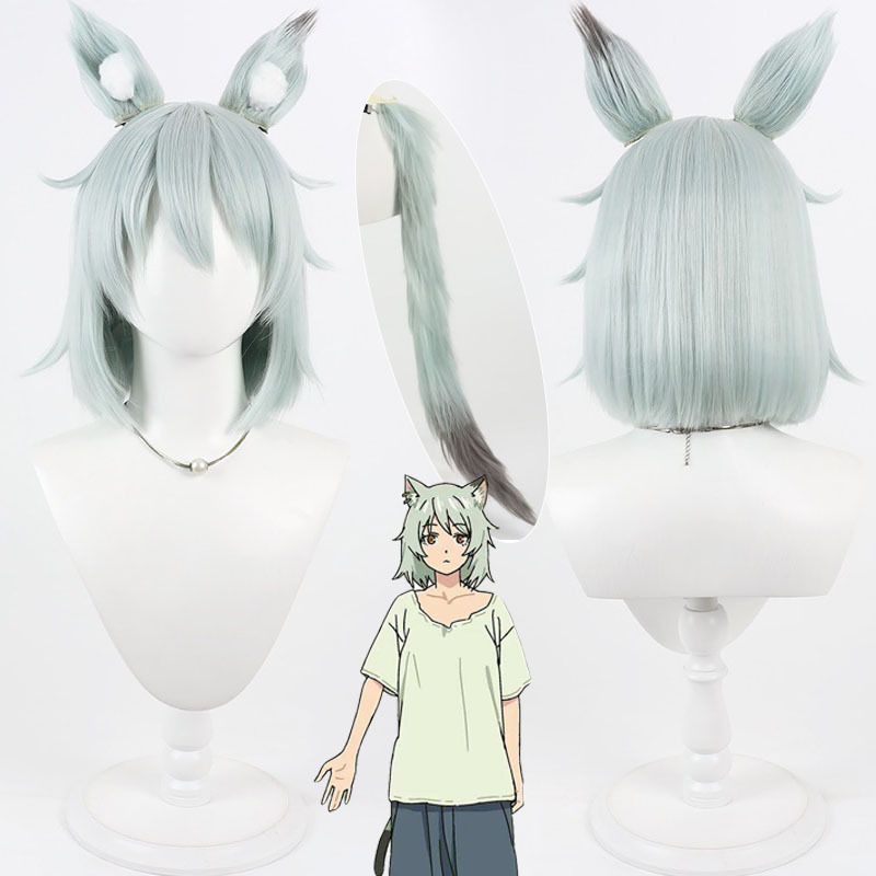 Wig Cosplay Kucing Chainsmoker - Anime Cosplay Realistic ulasan dan harga