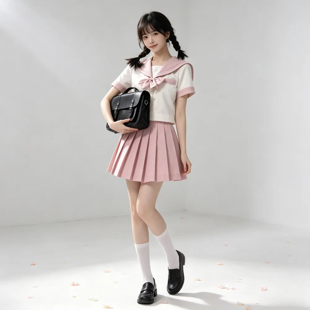 Setelan Seragam Pelajar JK Jep - Cosplay Anime Basic ulasan dan harga