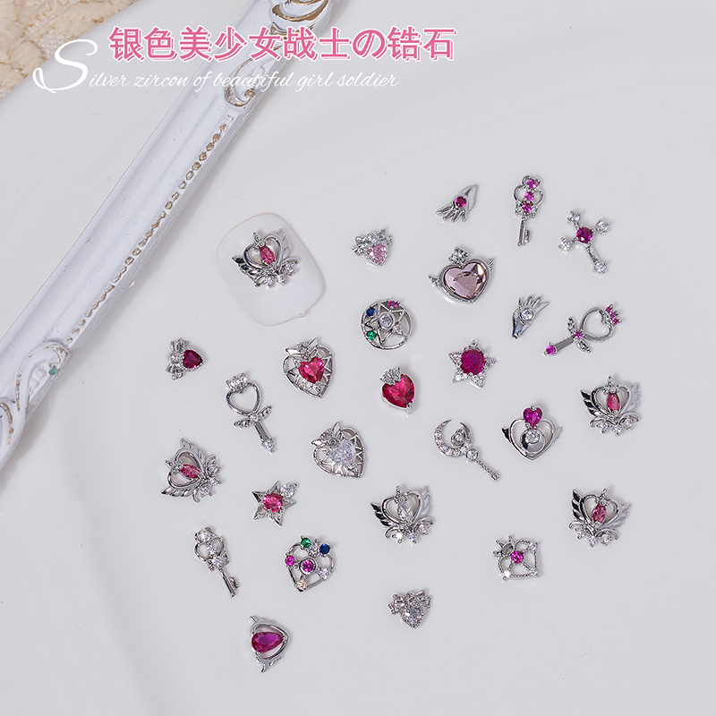 10 PCS campuran Perak Pretty S - Sailor Moon Wand ulasan dan harga