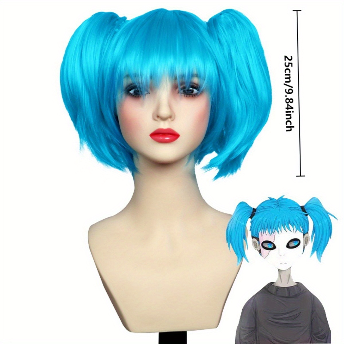Wig Cosplay Karakter Animasi U - Cosplay Anime Basic ulasan dan harga