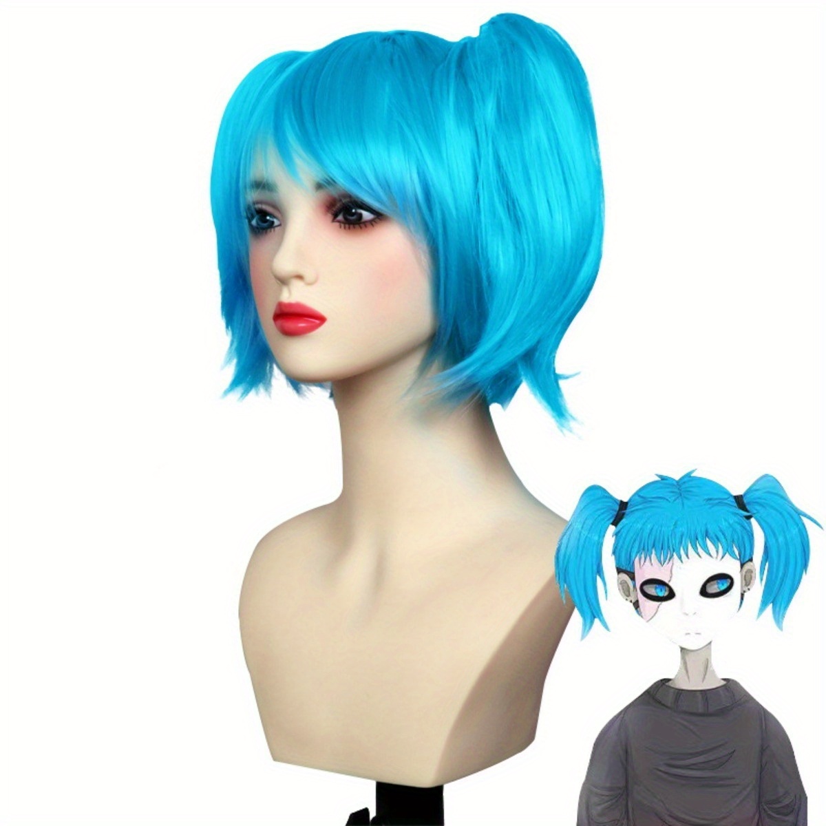 Wig Cosplay Karakter Animasi U - Cosplay Anime Basic ulasan dan harga