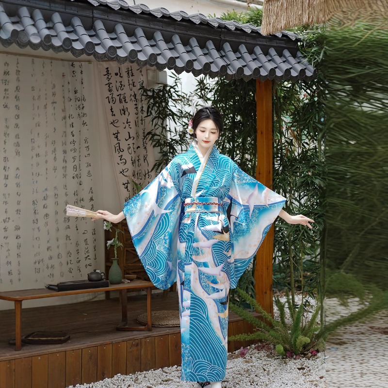 Kostum Cosplay Kimono Jepang Y - Asian Cosplay Anime ulasan dan harga
